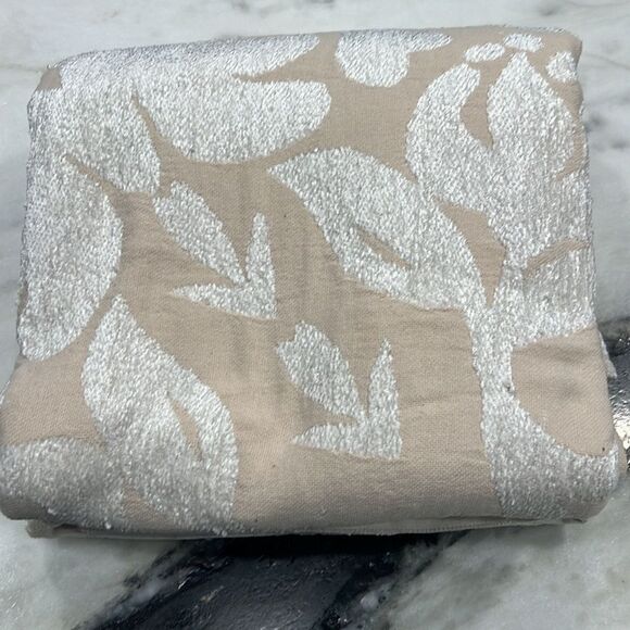 Anthropologie Helle Curtain Panel 50”x96” Beige Neutral - Picture 2 of 3